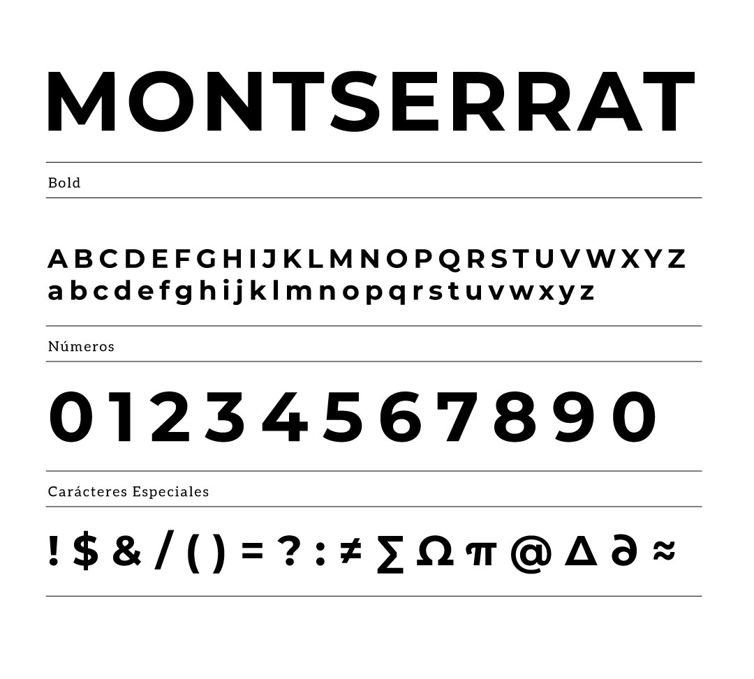 Montserrat Typeface