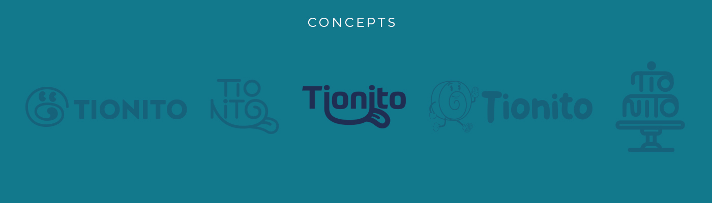 Tionito Logo Process